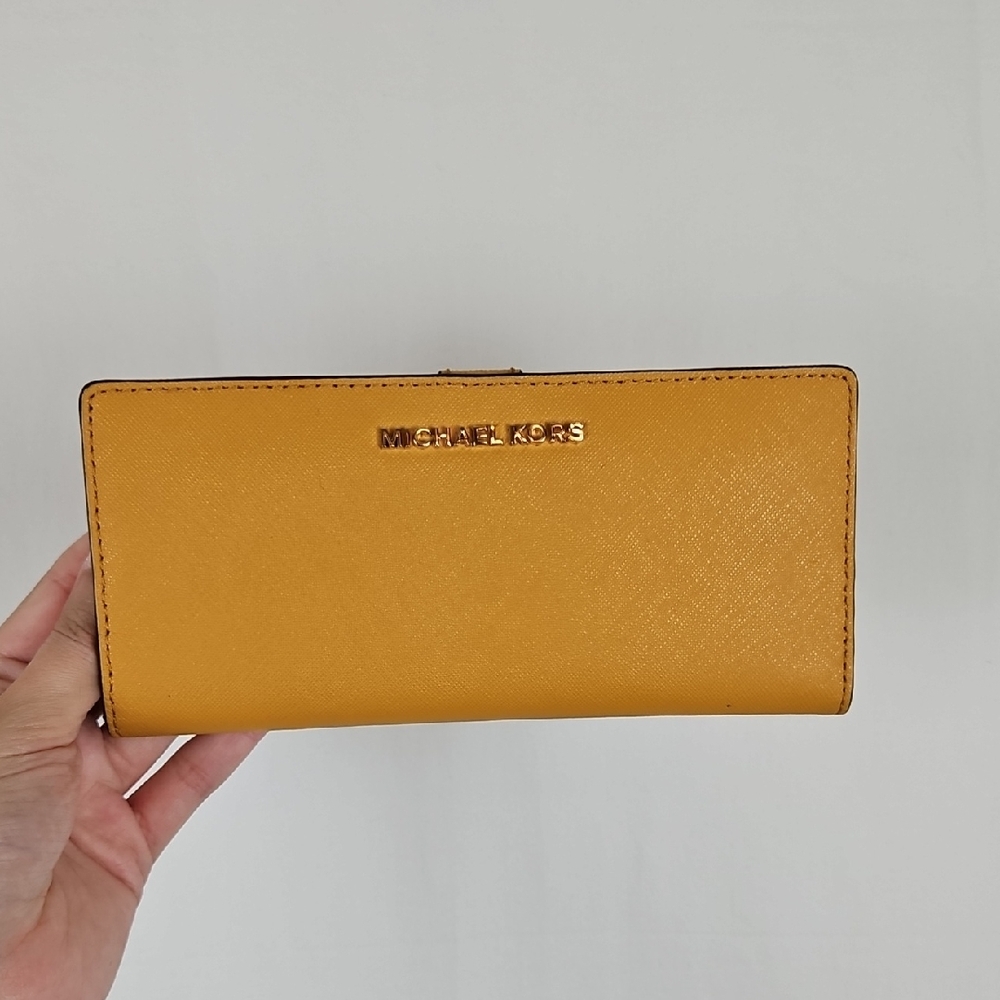 Michael Kors Golden Yellow Wallet